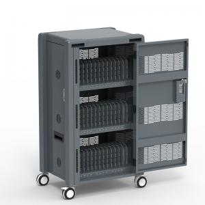 Type-C port 45w fast charge tablet laptop charging cart cabinet for school 